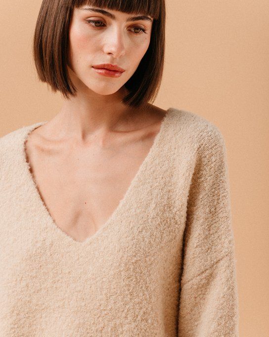 PULL LITUANIE BEIGE