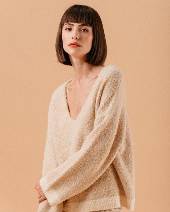 PULL LITUANIE BEIGE