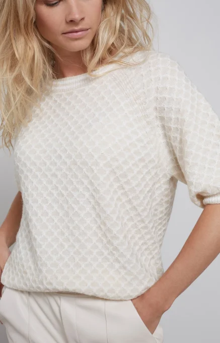 PULL MAILLE TEXTURÉE - YAYA