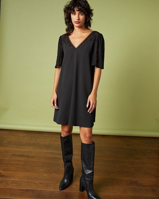 ROBE HIPPOLITE NOIRE