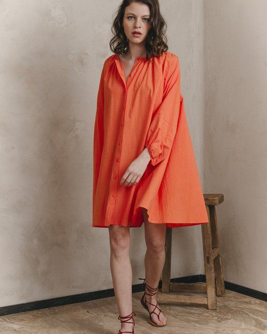 ROBE JOUVENCE ORANGE