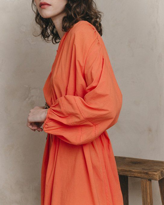 ROBE JOUVENCE ORANGE