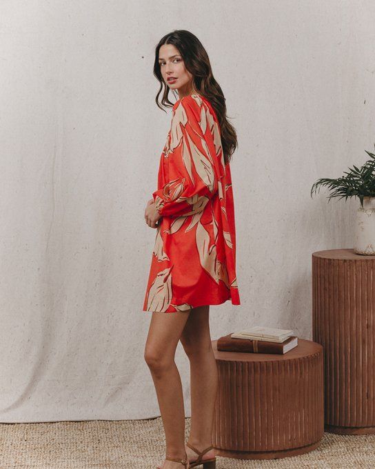 ROBE KASSIS ORANGE