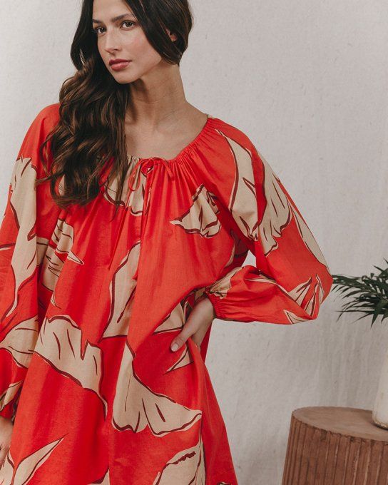 ROBE KASSIS ORANGE