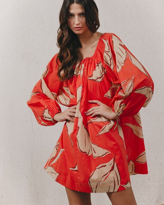 ROBE KASSIS ORANGE