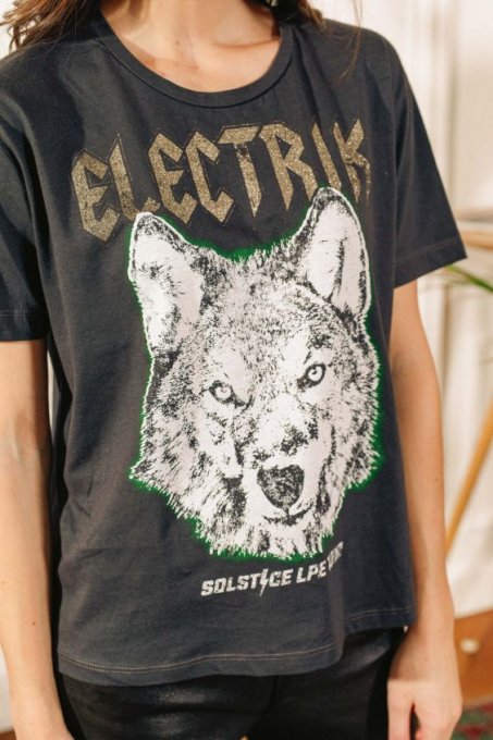 TSHIRT ELECTRIK ANTHRACITE