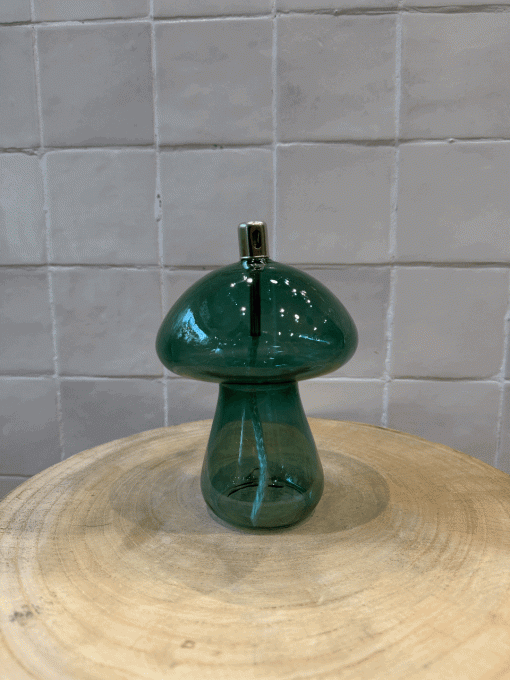 LAMPE À HUILE - LAKE GREEN CHAMPIGNON 