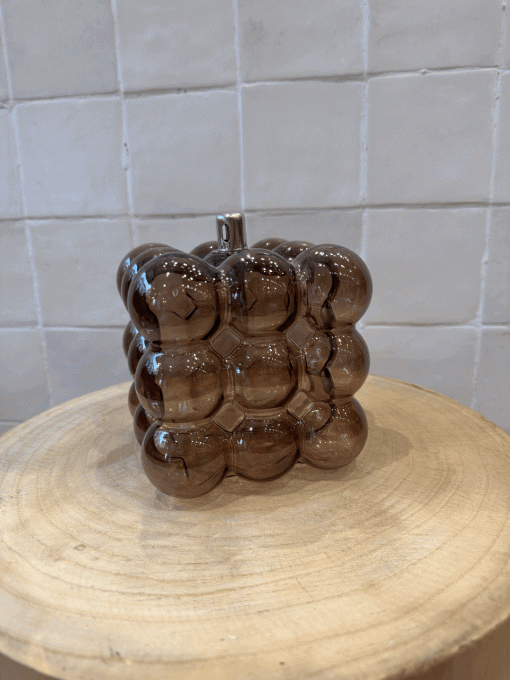 LAMPE À HUILE - ATOME BRONZE 