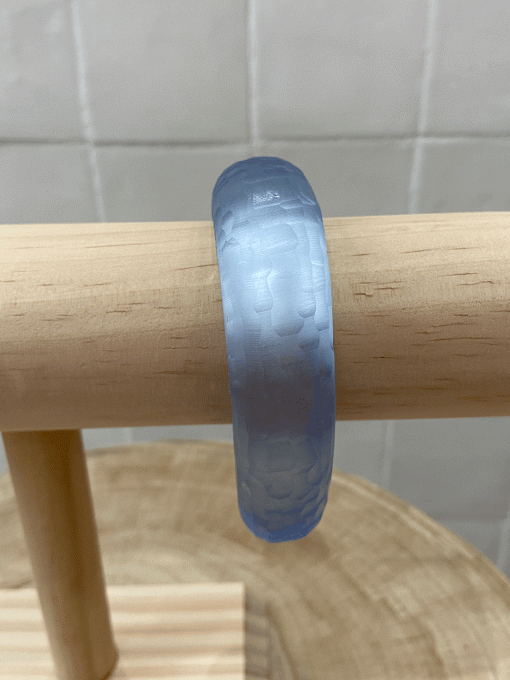 JONC BLEU TRANSLUCIDE FRANCINE BRAMLI