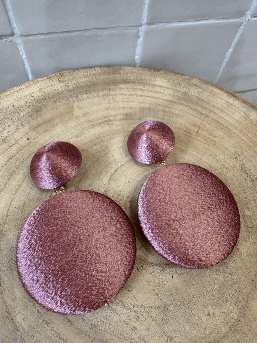 BO CLIP ROSE - FRANCINE BRAMLI