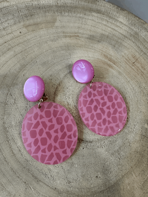 BO CLIP ROSE - FRANCINE BRAMLI