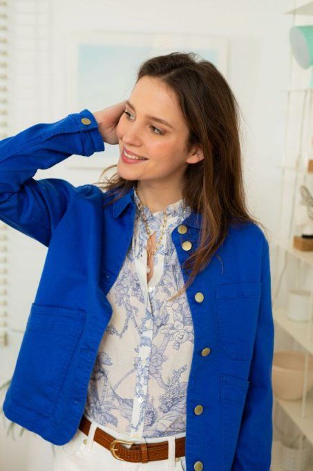 VESTE FAULINE BLUE