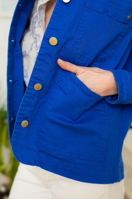 VESTE FAULINE BLUE