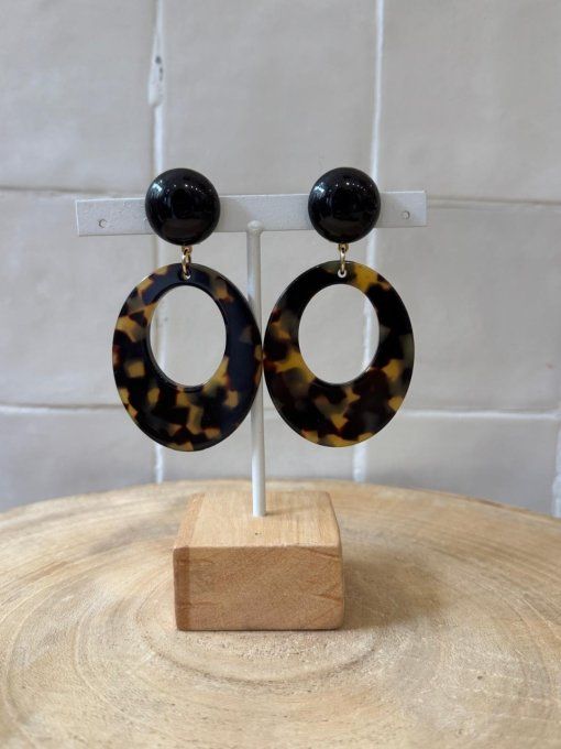 BO CLIP MARRON - FRANCINE BRAMLI