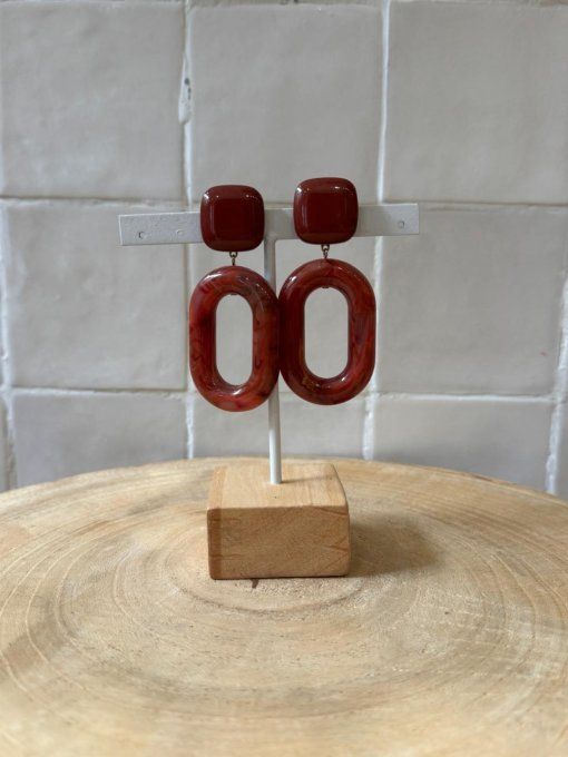 BO CLIP BORDEAUX - FRANCINE BRAMLI