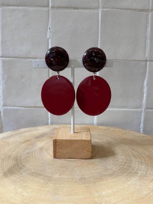 BO CLIP BORDEAUX - FRANCINE BRAMLI