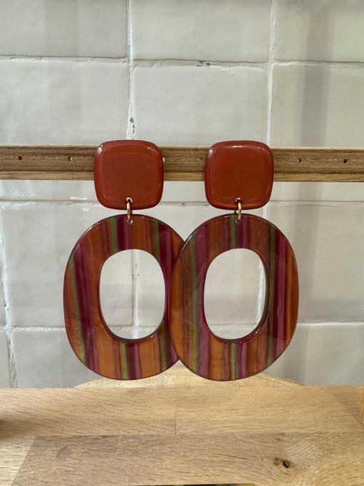 BO CLIP ORANGE - FRANCINE BRAMLI