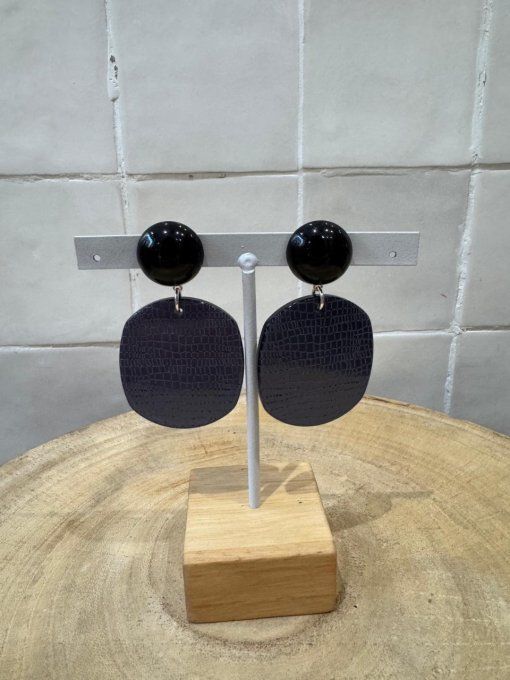 BO CLIP BLEU NAVY - FRANCINE BRAMLI