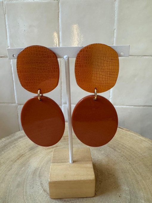 BO CLIP ORANGE - FRANCINE BRAMLI