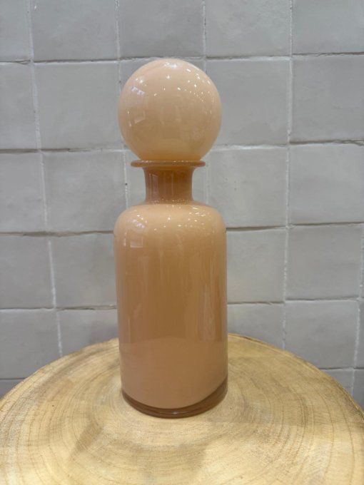 Vase bouteille Lisa champagne