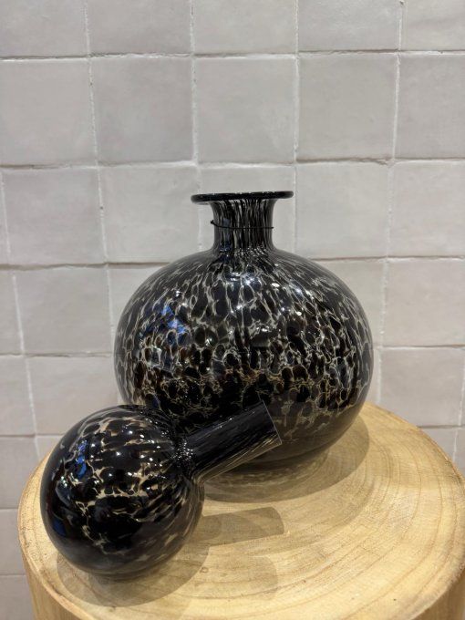 Carafe tigrée noire