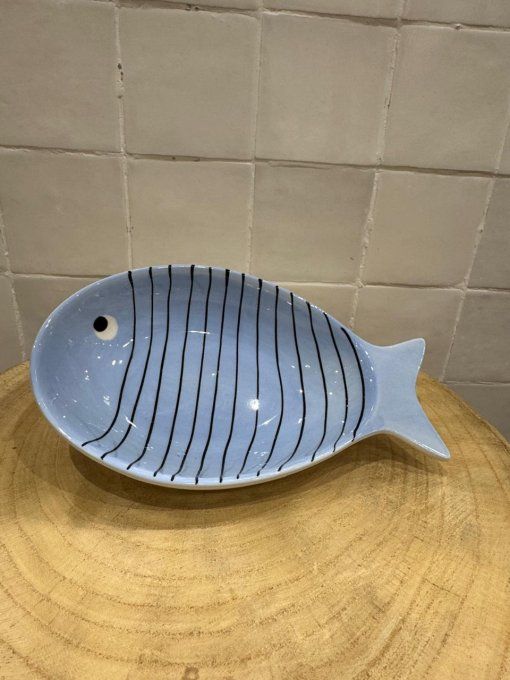 Coupelle poisson bleue clair