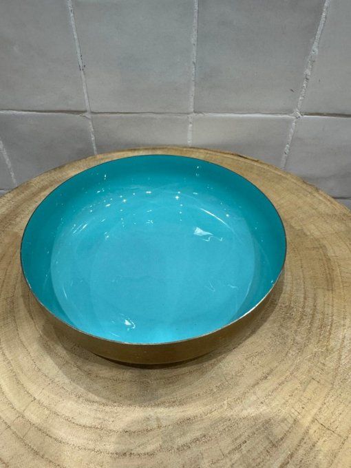 Coupelle turquoise