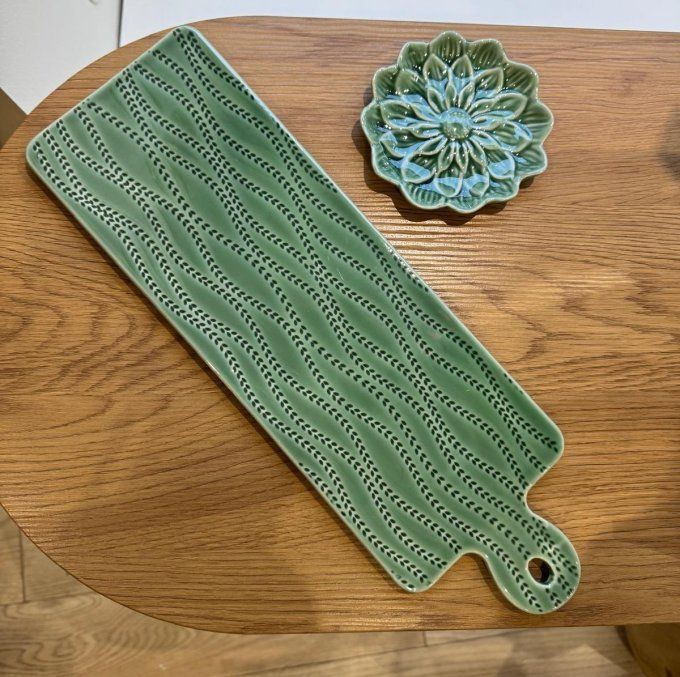 Planche verte longue